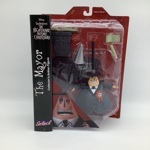 Tim Burtons‎ Nightmare Before Christmas The Mayor Action Figure 2016 New